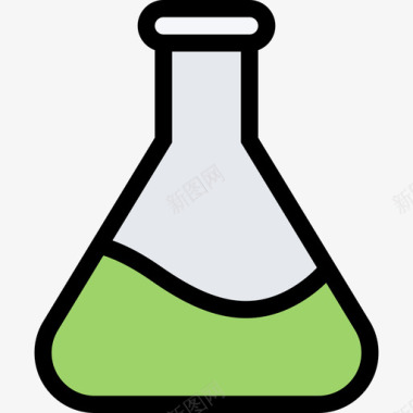 电商空间烧瓶空间与科学2颜色图标图标