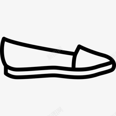 女鞋鞋女鞋3线性图标图标