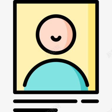 科技图标UI轮廓ui4线颜色图标图标