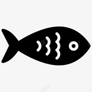 鱼水产养殖水生图标图标