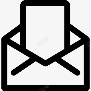 电子邮件商务和办公室7直拨图标图标