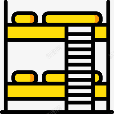 黄色警示铺位酒店服务5黄色图标图标