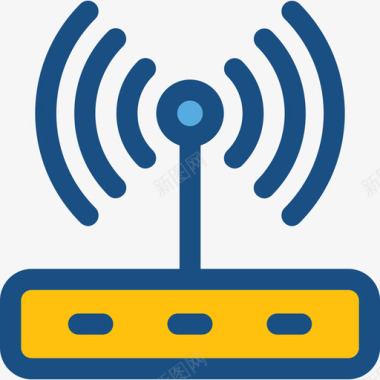 WiFi信号Wifi互联网2双色调图标图标