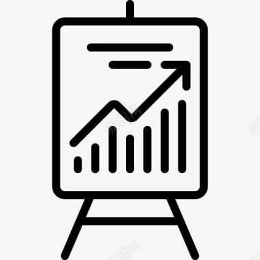 10卷纸利润财务10线性图标图标