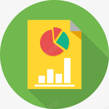 经营分析分析SEO7平面图标图标