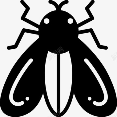 苍蝇昆虫蚊子图标图标