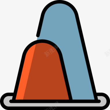 金字塔图分析业务图线颜色图标图标