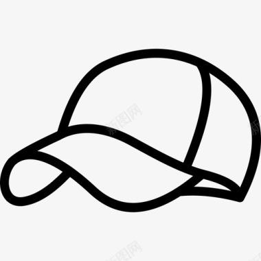 棒球帽配件运动图标图标