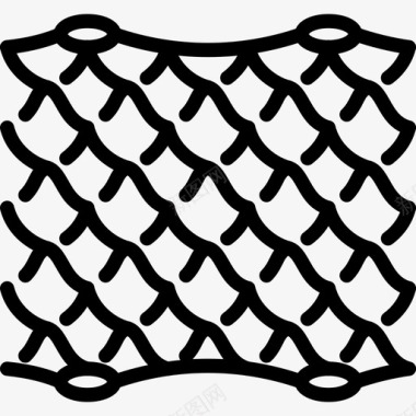 渔网配件运动图标图标