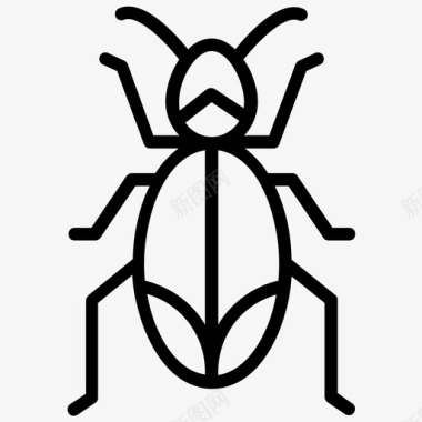 萤火虫萤火虫甲虫昆虫图标图标