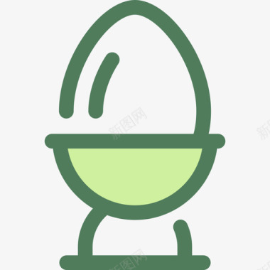 炒蛋食品和餐厅5维德图标图标