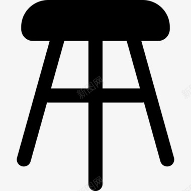 木椅家居用品16填充图标图标