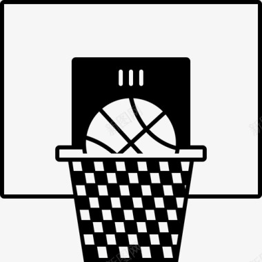 篮球icon篮球成就投球图标图标
