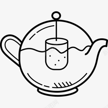 茶壶咖啡厅18手工制作图标图标