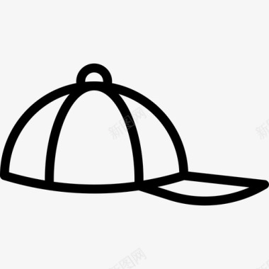棒球帽男士配件2直线型图标图标