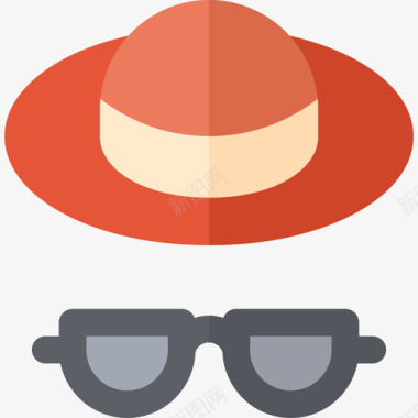帽子和眼镜野餐3平装图标图标