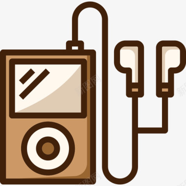 音乐播放器音频工具颜色图标图标