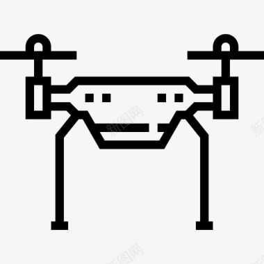 无人机无人机无人机2直线型图标图标