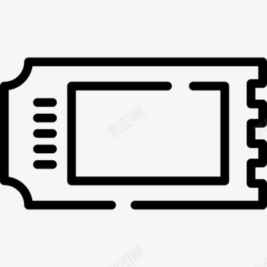 矢量门票设计门票运动10直线图标图标