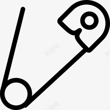 公共标识安全安全销医用26线性图标图标