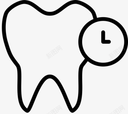 小牙齿牙齿牙医待定图标图标