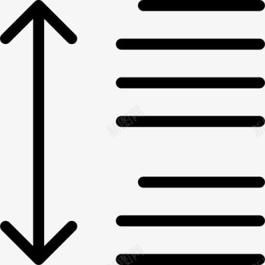 分类文本和电子邮件线性图标图标