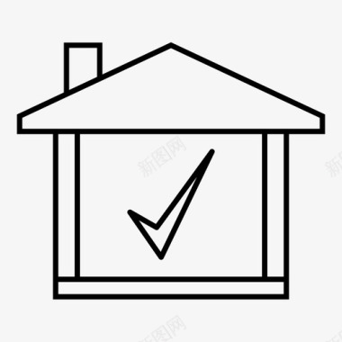 批准住房贷款抵押贷款图标图标