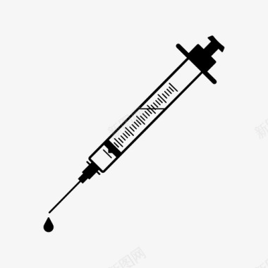 口腔治疗注射器治疗注射图标图标