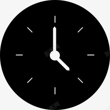 女人时间时钟小时时间图标图标