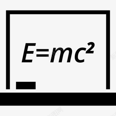 黑板花边黑板物理2填充图标图标