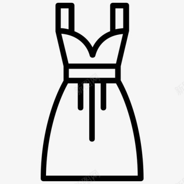 庆典vestidocaipira巴西服装庆典礼服图标图标