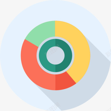 商务头图饼图商务27持平图标图标