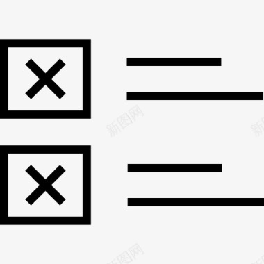 精细的UI闭合ui线框细线图标图标