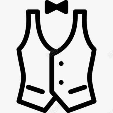 回形纹背心hipster3直纹图标图标