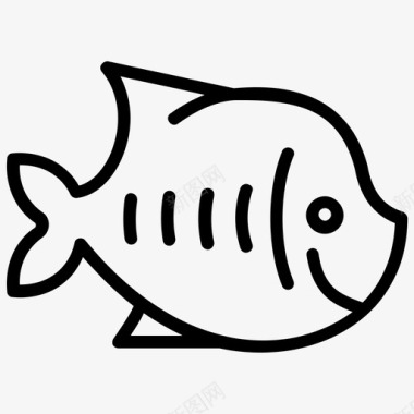 鸭嘴鱼水族馆鱼水生动物图标图标