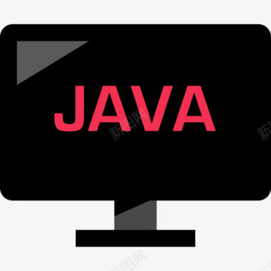 JavaJava在线和互联网扁平图标图标