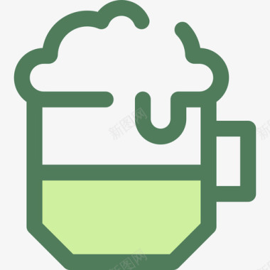 食品和餐厅啤酒食品和餐厅5维德图标图标
