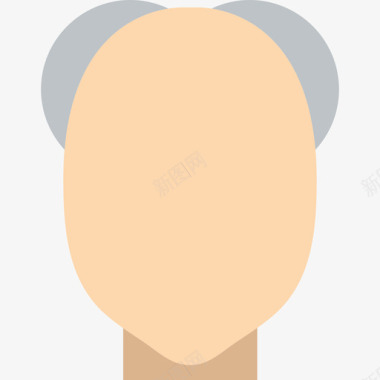 男士发型发型平头图标图标