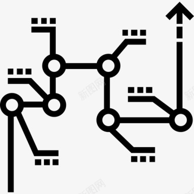 线图折线图业务20直线图标图标