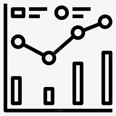 统计图表数据图标图标