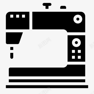 电器机器缝纫机图标图标