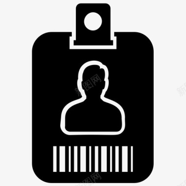 授权员工卡名片个人id图标图标