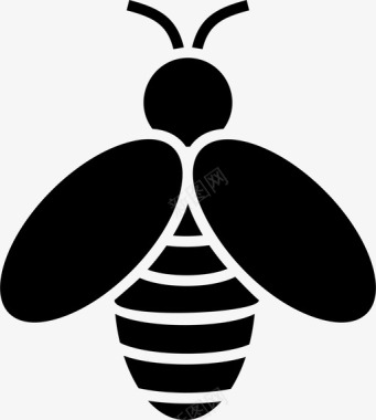 蜂蜜蜜蜂食物图标图标