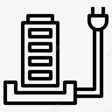 充电器电池电池充电图标图标