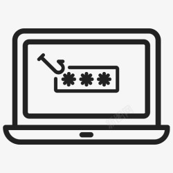 密码破解破解密码图标高清图片