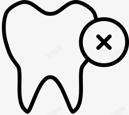 绿色牙齿图标牙齿牙科牙医图标图标