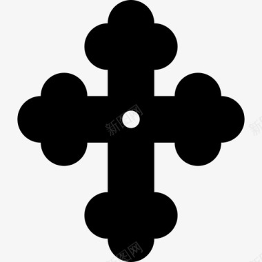 十字架十字架复活节22填充图标图标