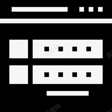 网页新闻图标浏览器网页开发3填充图标图标