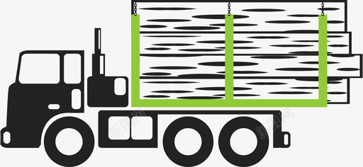 车轮设计卡车汽车运输工具图标图标