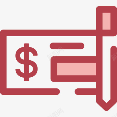 员工信息管理检查员工组织4红色图标图标